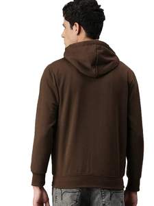Sweat à capuche zippé pour homme de qualité supérieure, 100% coton, hiver, impression personnalisée OEM/ODM, MOQ, livraison rapide, service mondial - Product Image 2