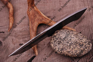 Couteau utilitaire forgé à la main en acier à haute teneur en carbone 1095, ultra-affûté, pour la chasse, la pêche, le camping - Pointe tombante, personnalisable, support ODM/OBM - Product Image 6