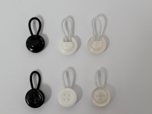 DK-228 10MM Collar Extender | Elastic Button Extenders For Shirt - Product Image 3