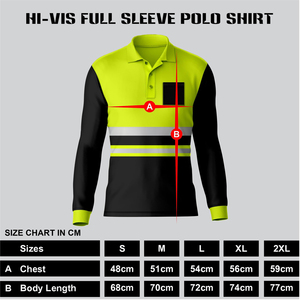 เสื้อโปโลสะท้อนแสง ระบายอากาศได้ดี ประสิทธิภาพสูง สำหรับงานหนัก แบบใหม่ แขนยาว สำหรับผู้ใหญ่ - Product Image 6