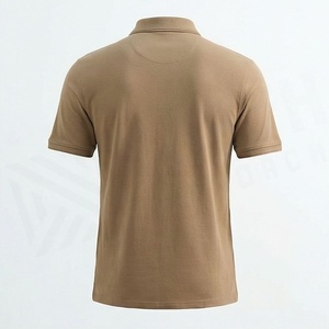 Camisetas Polo de Manga Corta para Hombre, de Algodón Piqué con Spandex, de Alta Calidad, Color Personalizado, Estilo Deportivo, Premium - Product Image 2