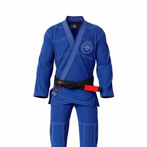 Summer Training Brazilian Jiu Jitsu Gi BJJ Suit Lightweight Breathable Grappling Kimono Martial Arts Uniform OEM Custom - Product Image 6