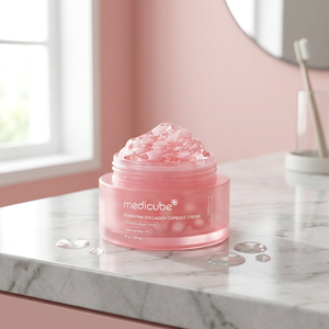 Crème en capsules de collagène PDRN Medicube, hydratant facial coréen pour raffermir, éclaircir et apaiser la peau - Product Image 1