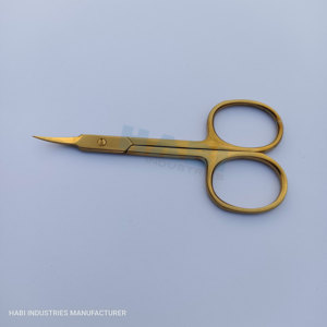 Customized Stainless Steel Curved Blade <b>Cuticle</b> <b>Scissors</b> & Manicure Shears Right-Handed Wholesale Suppliers Dead Skin Remover - Product Image 1