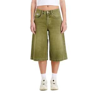 Pantalones Cortos de Mezclilla Holgados para Hombre, Diseño Nuevo, 100% Algodón, Bermuda, Pantalones Cortos de Mezclilla Holgados para Playa, Impermeables, Ropa Casual - Product Image 1