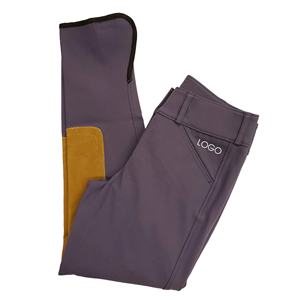Pantalones de jinete Junior duraderos de alta calidad con parche en la rodilla Ropa ecuestre del fabricante indio para niños Equitación - Product Image 5