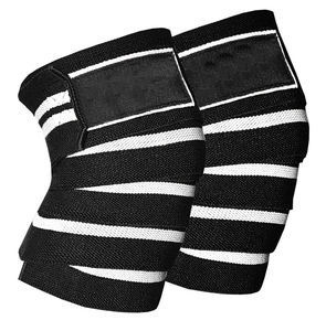 Bandes de compression pour genoux pour le squat, le powerlifting, le crossfit, l'entraînement, le deadlift, la musculation, protection professionnelle - Product Image 6
