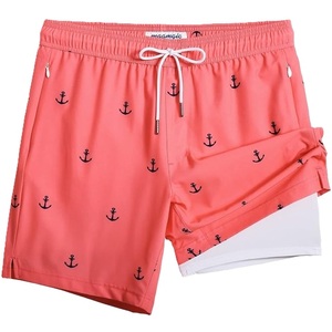 <b>Shorts</b> summer Polyester or <b>Nylon</b> elastic AOP Print Swim <b>Shorts</b> Quick Dry Casual Style Woven Drawstring Waist from Bangladesh - Product Image 4