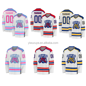 Fabrieks prijs, hete aanbieding, 100% polyester hockeytenue, aangepast logo, ademend, plus size, spelersnaam shirt voor team - Product Image 1