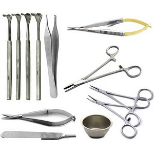 Microretráctores Oftálmicos, Juego de Instrumentos para Cirugía Ocular, Instrumentos Quirúrgicos Manuales de Acero Inoxidable de Alta Calidad Personalizados MOL - Product Image 1