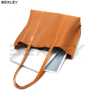 Servicio OEM ODM, Logotipo Personalizado, Etiqueta Privada, Bolsa Tote Grande con Asas Largas para el Hombro, Bolsas de Compras Minimalistas para Uso Diario - Product Image 4