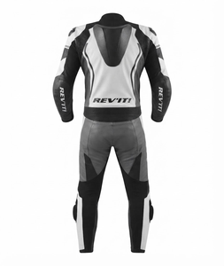 Combinaison de moto Rucati Premium Leather MotoCP Racing 1 pièce, équipement de conduite avec bosse niveau 2 CE, sur mesure - Product Image 2