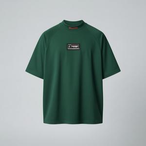 Servicio OEM, Camisetas de Hombre de Tallas Grandes al por Mayor, 300GSM, Azul Rey, Bordadas, Estilo Urbano, Camisetas Clásicas de Verano para Hombre - Product Image 4