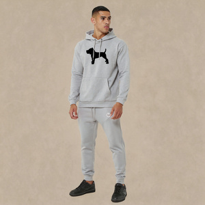 Mens Casual Street Fit Tracksuit Hoodie And <b>Pants</b> Set Designed For Trend Look And Urban Lifestyle Wear - Product Image 2
