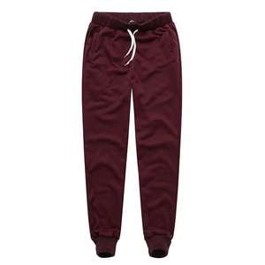 Pantalones de Lona para Hombre, Lavados, de Alta Calidad, Cintura Media, Estilo Jogger, Casuales, Transpirables, Ligeros, Lisos, Teñidos, Ropa Deportiva OEM - Product Image 1