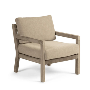 Sillón Individual en Oferta, Mueble de un Solo Asiento, Diseño Moderno y Sencillo Estilo Mario, Apto para Hogar, Oficina, Sala de Estar, Madera - Product Image 2