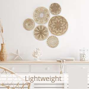 Tapiz de Yute Natural al por Mayor, Decoración de Pared Artesanal Bohemia para el Hogar, Hoteles, Resorts y Oficinas - Product Image 4