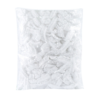 Couvre-aliments transparents jetables, résistants aux insectes, recyclables, non toxiques, résistants, sans BPA, en PE, pour conserver la fraîcheur des collations et du chocolat