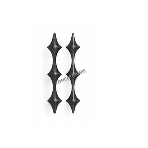 Geometric Brass Cabinet Handle Traditional Durable Furniture <b>Hardware</b> - Product Image 4