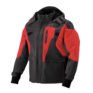 Chaqueta de Motocicleta con Capucha y Bloques de Color para Hombre, con Cierre de Cremallera y Múltiples Bolsillos, Resistente al Viento, para Invierno - Product Image 6
