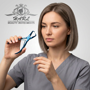 Outils personnalisés pour extensions de cheveux, pinces à revêtement plasma bleu pour extensions de cheveux humains, ouvre-anneaux micro, outils de coiffure - Product Image 5