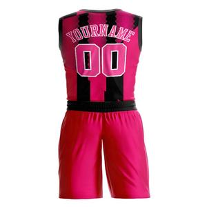 ชุดเสื้อบาสเก็ตบอลผ้าโพลีเอสเตอร์100% ระบายอากาศสำหรับผู้ใหญ่ - Product Image 2