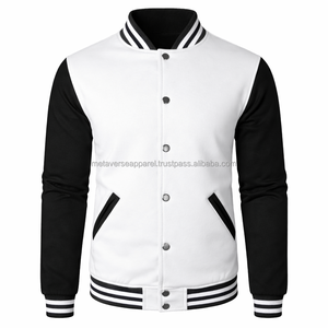 OEM Varsity <b>Jacket</b> With Custom Artwork Wholesale ODM <b>Baseball</b> <b>Jacket</b> With Embroidery And Private Labels - Product Image 3
