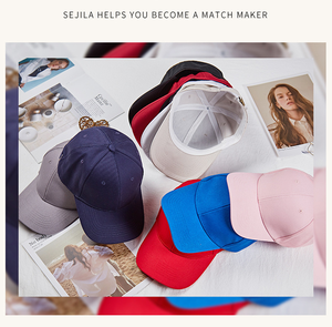 หมวกเบสบอลแบบยูนิเซ็กซ์ลายพราง ผ้าฝ้ายนุ่ม ป้องกันแสงแดด ขนาดใหญ่ ปักลาย 3 มิติ - Product Image 4