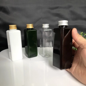 Prix le plus bas 100ml bouteille en plastique PET bouteille ambre avec goutte de lotion fabricant vietnamien emballage de soins de la peau shampooing nettoyant pour le corps - Product Image 4