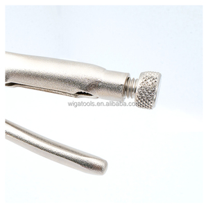 10LG Curved Jaw Locking Pliers HRC62 CR-MO Anti-Slip Grip Industrial Welding Assembly <b>Clamping</b> Tool - Product Image 3