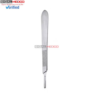 Hojas de Bisturí Manuales de Acero Inoxidable Alemán de Primera Calidad, 100 Unidades, Envueltas Individualmente, Estériles, para Cirugía y Cuidado de la Piel - Product Image 4