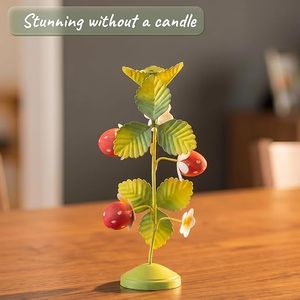 Impresionante Portavelas con Forma de Árbol de Hongos, Decoración Navideña para el Hogar, Resistente al Calor - Product Image 2