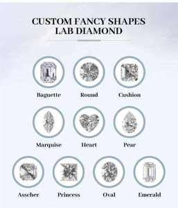 เพชรทรงมาร์คีส์สีขาว เกรด F รับรองโดย IGI น้ำหนัก 1.00-3.00 กะรัต เพชรเม็ดเดี่ยวสำหรับทำเครื่องประดับ เพชรสังเคราะห์จากห้องปฏิบัติการ - Product Image 6