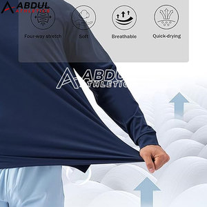 Sweat-shirts de sport pour hommes, légers et respirants, parfaits pour la course à pied, la musculation et les entraînements. - Product Image 6