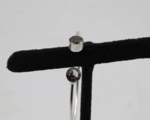 Bracelets manchette en zircon avec argent allemand, bracelet manchette ouvert réglable, bijoux en zircon étincelant pour femme - Product Image 2