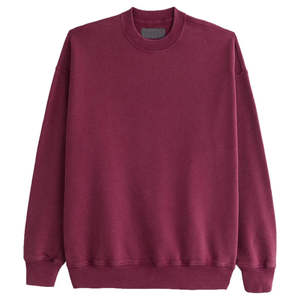เสื้อสเวตเชิ้ตคอกลมผ้าฟลีซเนื้อนุ่มแบบลำลอง Eco Smart Solid Washed ผลิตจากผ้าฝ้าย 100% สำหรับผู้ชาย (ฤดูใบไม้ร่วง ODM แพ็ค 1 หรือ 2 ตัว) - Product Image 6