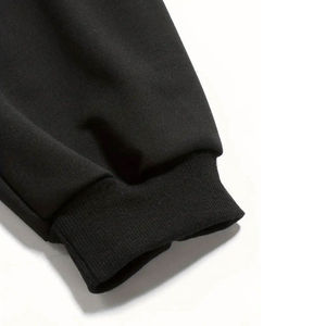 Conjunto Deportivo de Dos Piezas para Hombre, 100% Algodón, Teñido Liso, Tela de Peso Medio, Venta al Por Mayor de Fábrica - Product Image 4