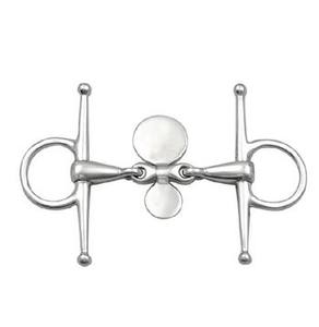 Bocado completo para caballo de acero inoxidable, antiapriete, para entrenamiento, con mejor control de dirección, bocado para jockey - Product Image 6