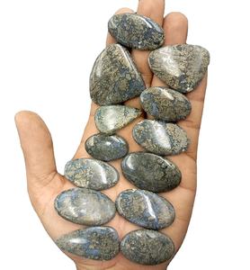 Cabochon di <span class=keywords><strong>Marcasite</strong></span> Naturale all'Ingrosso, <span class=keywords><strong>Pietra</strong></span> di <span class=keywords><strong>Marcasite</strong></span> Sfusa per Creazione di Gioielli, Gemma Lucidata di Alta Qualità - Product Image 1