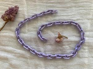 Décoration murale artisanale en résine, style moderne, maillons grands et épais, mélange de couleurs, design punk, chaîne longue multi-pièces - Product Image 2