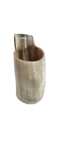 Mug à boire en corne de buffle naturelle, fait main, écologique, sûr pour les aliments, durable, style viking, mythologie nordique, tasse à bière médiévale, cadeau