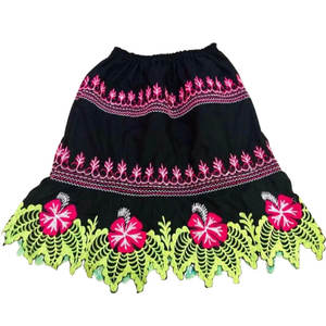 Falda Casual Transpirable con Bordado de Pohnpei, Estampados Hawaianos, Faldas para Mujer, Nuevo Estilo, Ropa Hawaiana Bordada y Transpirable - Product Image 6