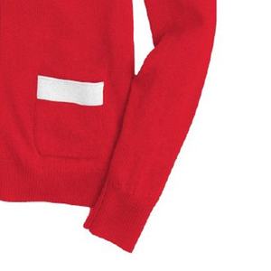 Logos brodés B2B sur des pulls à col en V de haute qualité pour les sororités/fraternités/écoles/collèges/universités, logos sur les cardigans - Product Image 5
