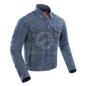 Veste en jean pour homme sur mesure 100% coton avec logo sur le devant, imperméable et de haute qualité, veste d'hiver - Product Image 3