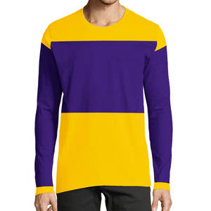 Camisetas de manga larga de diseño único más vendidas al por mayor, camisetas de manga larga de alta calidad para ropa urbana. - Product Image 1