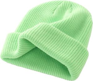 Gorro de punto con visera corta, gorro cálido con puño y visera de varios tamaños, gorro de invierno de punto de talla grande - Product Image 3
