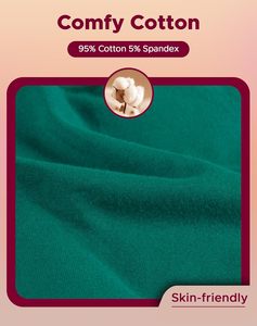 Culottes menstruelles réutilisables taille haute pour femmes, anti-fuites, en Spandex/Coton, respirantes, séchage rapide, écologiques, confortables, avec nœud - Product Image 5