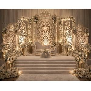 Majestuosos Paneles de Marco Cortados con Láser para Eventos de Lujo, Marcos de Boda Inspirados en Palacios, Marcos de Boda de Diseño Cortados con Láser, Marcos de Boda Cortados con Láser de EE. UU. - Product Image 1