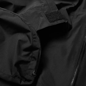 Mens Coated <b>Canvas</b> Waterproof Cargo <b>Jacket</b> Windproof Streetwear Outerwear with Front Custom Logo for Outdoor Protection - Product Image 3