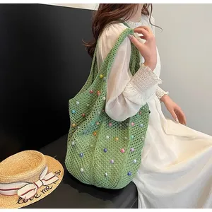 Bolso Tote de Cuero Genuino Tejido a Mano, Bolso de Compras de Moda para Mujer, Bolso de Hombro de Gran Capacidad, Diseño de Lujo, Tipo Cesta - Product Image 2